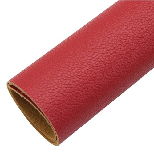 Rotolo ecopelle tessuto rosso - tessuto,