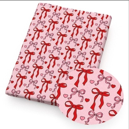 Rotolo ecopelle fiocco rosso - ecopelle,