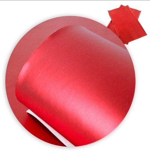 Rotolo ecopelle rosso - rotolo,